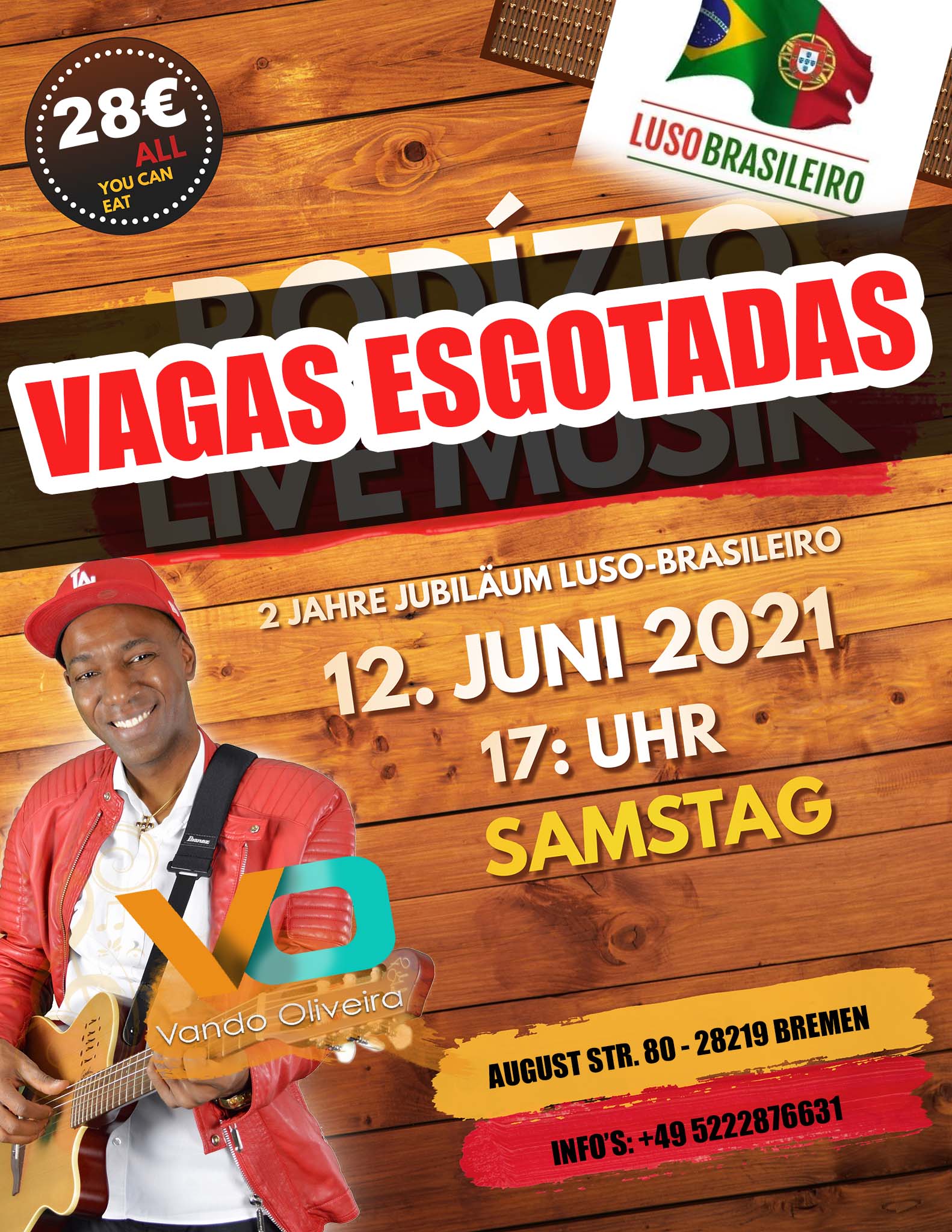 ESGOTADO FLYER BREMEN